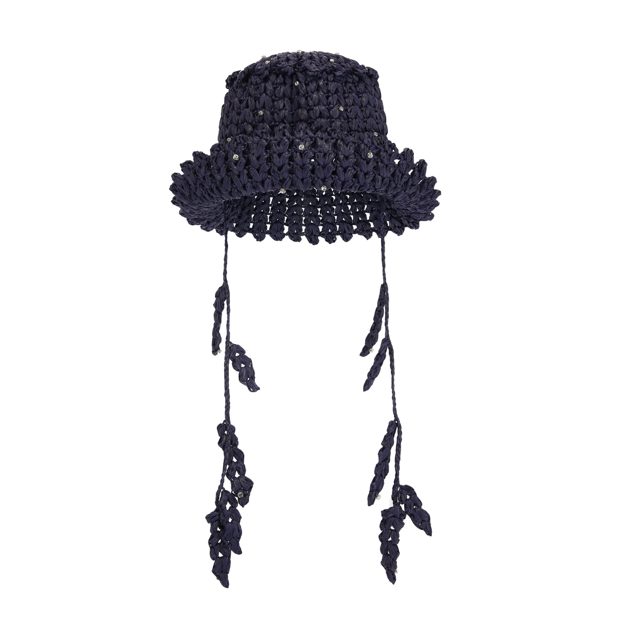 Panama hat made of raffia "SILENT EARTH"