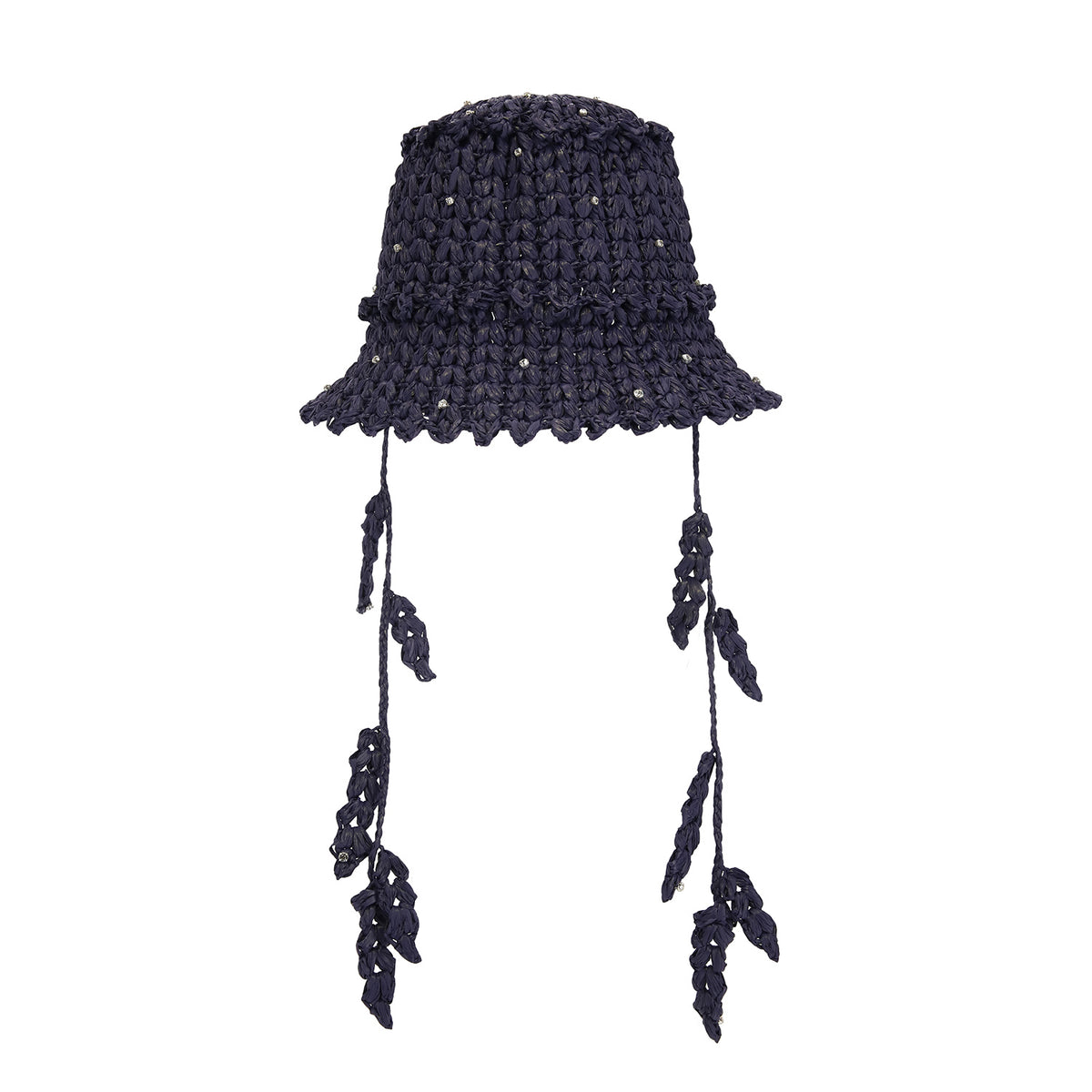 Panama hat made of raffia "SILENT EARTH"