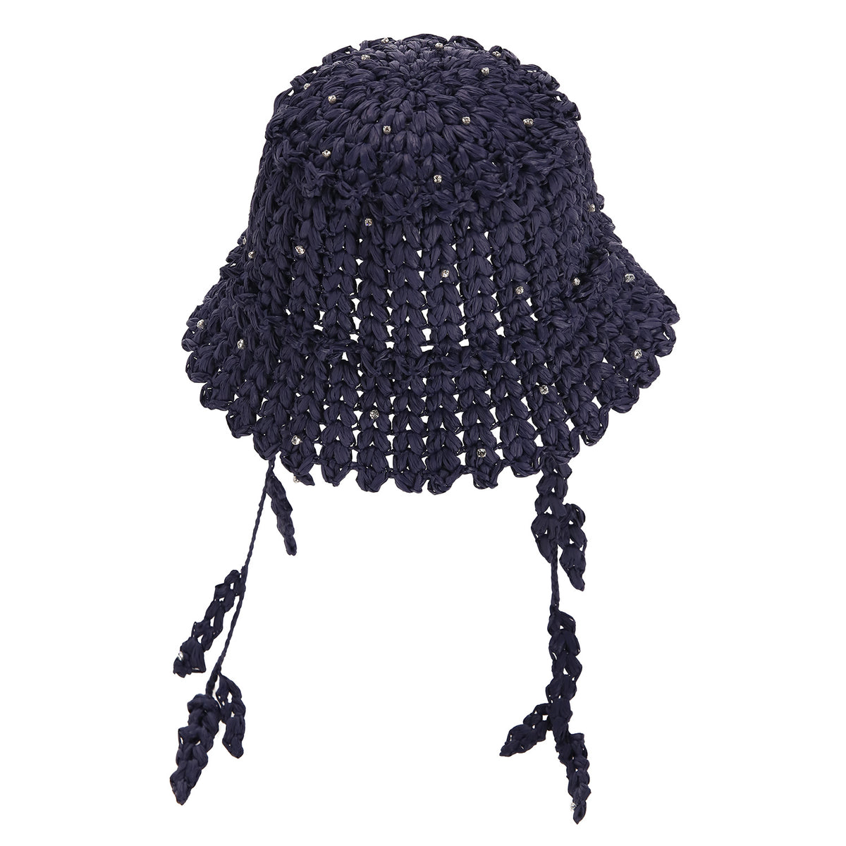 Panama hat made of raffia "SILENT EARTH"