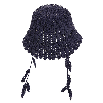 Panama hat made of raffia "SILENT EARTH"